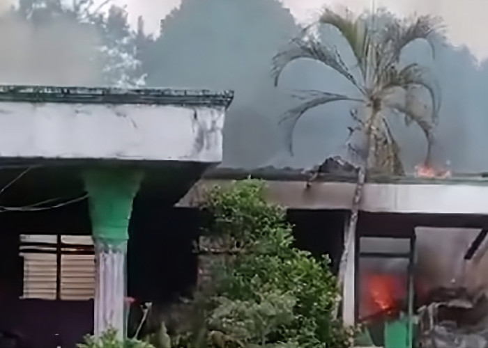 Rumah Sopir Wakil Bupati Tanggamus Lampung Terbakar!
