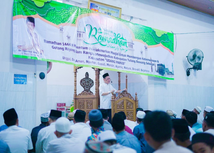 Momen Ramadan, Pj Bupati Ajak Masyarakat Wujudkan Kabupaten Udang Manis