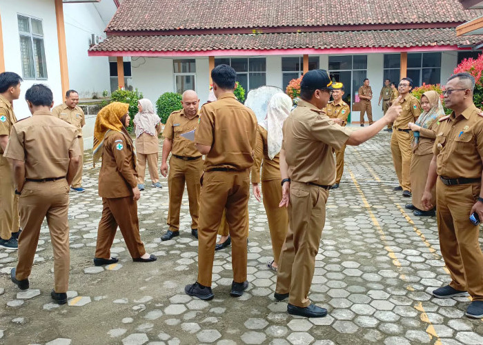 Monitoring Hari Pertama Kerja 2024 ASN Pemkab Tanggamus Lampung, Hasilnya…