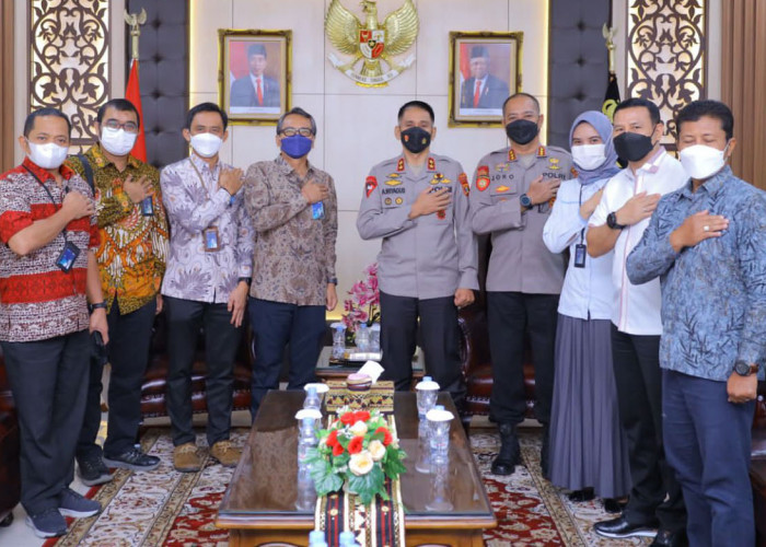 Tingkatkan Sinergitas, PLN UID Lampung Audiensi Dengan Polda Lampung