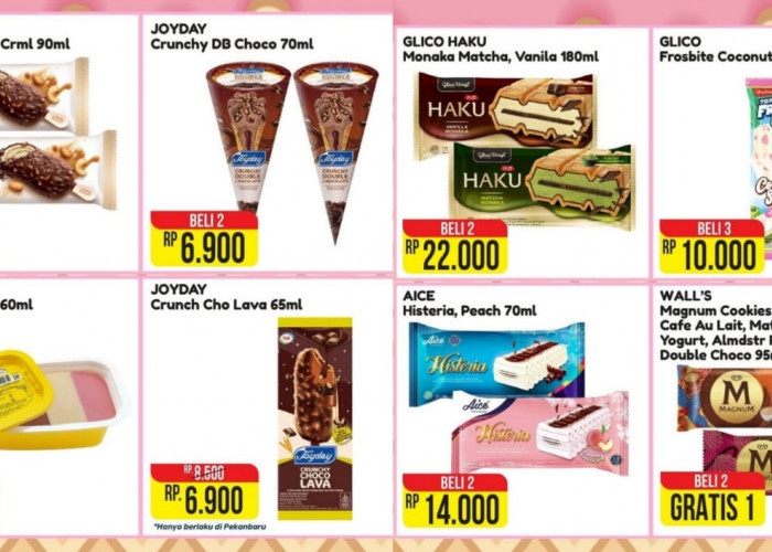 Promo Carnaval Ice Cream di Alfamart, Malam Minggu Dijamin Lebih Sweet! Cek Produk Favoritmu