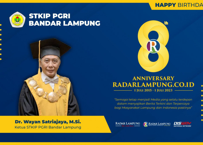 Wayan Satriajaya: Selamat dan Sukses HUT ke 8 Radar Lampung Online