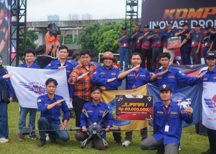 Mahasiswa Unila Ciptakan Inovasi SKYFLUX, Drone Cerdas Pengukur Karbon dan Kualitas Udara