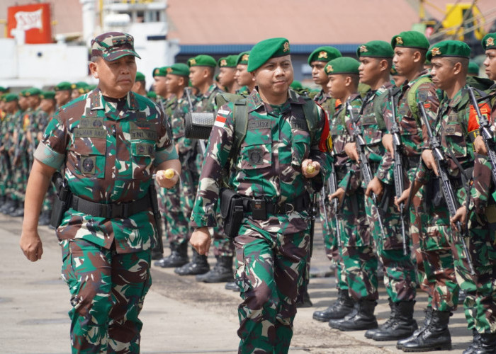 405 Prajurit Yonif 143/TWEJ Dilepas ke Papua, Ini Pesan Pangdam ll/Sriwijaya