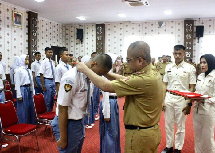 33 Orang Calon Paskibraka Tulang Bawang Terpilih, Begini Pesan Pj Bupati