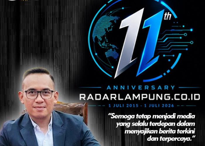 Rizaldi Adrian: Selamat dan Sukses HUT ke 11 Radar Lampung Online 