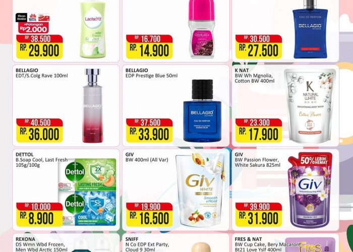 Promo Body Care Fair Alfamart Oktober 2026, Diskon Sabun hingga Parfum sampai 33 Persen