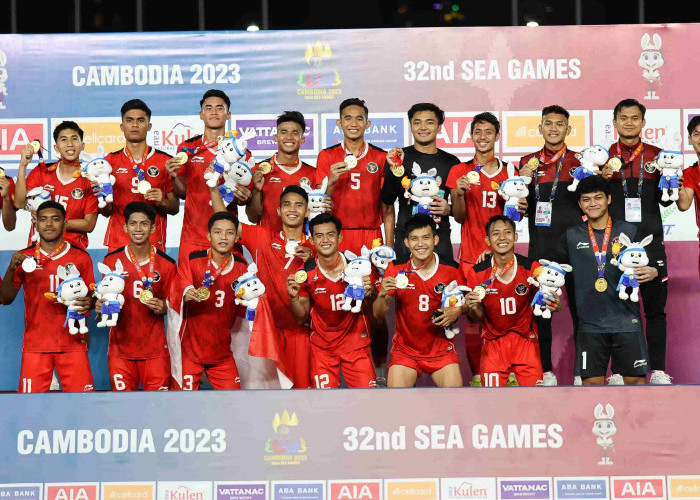Hajar Thailand 5-2, Timnas Indonesia Juara SEA Games 2023! Adu Pukul Warnai Partai Final