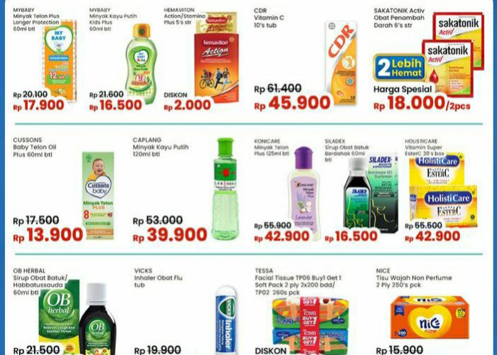 Dapatkan Diskon Vitamin Tulang Rp 45 Ribu Lewat Promo Indomaret Lampung Hari Ini