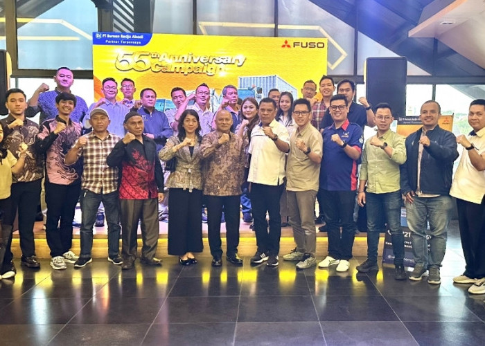 Rayakan 55 Tahun, Mitsubishi Fuso Promo Liburan Bali–Singapura hingga Paket Sparepart untuk Konsumen Lampung