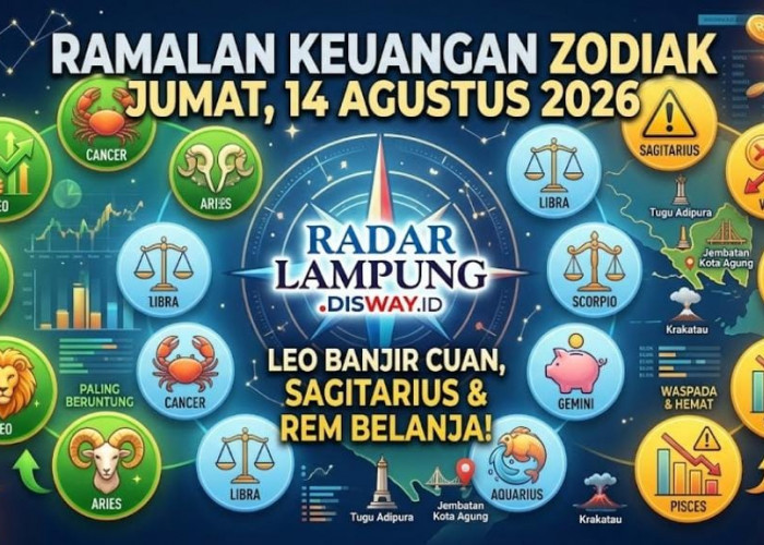 Ramalan Zodiak Hari Ini 14 Agustus 2026: Leo Banjir Cuan, Sagitarius dan Capricorn Wajib Rem Belanja