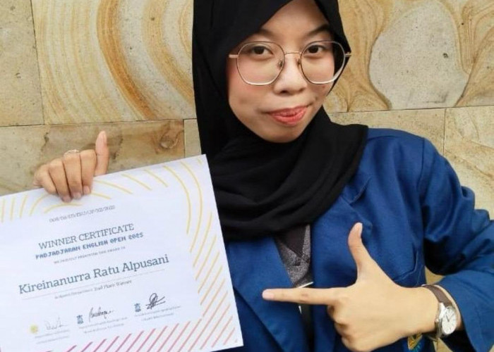 Nekat Keluar Zona Nyaman, Mahasiswa Unila Ini Sukses Sabet Juara II Speech Competition Tingkat Nasional