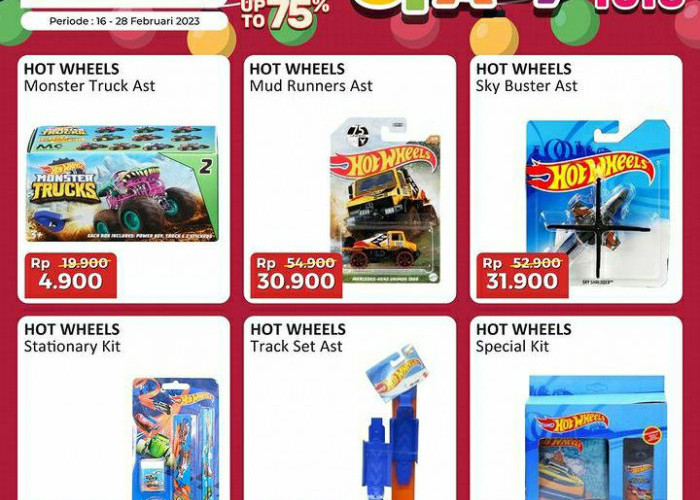 Cek Promo Crazy Sale Toys dari Alfamart, Diskon Up To 75 Persen Sampai 28 Februari 2023 