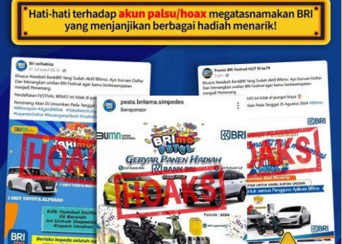 Awas Penipuan, Begini Cara Bedakan BRImo FSTVL Asli dan Palsu 