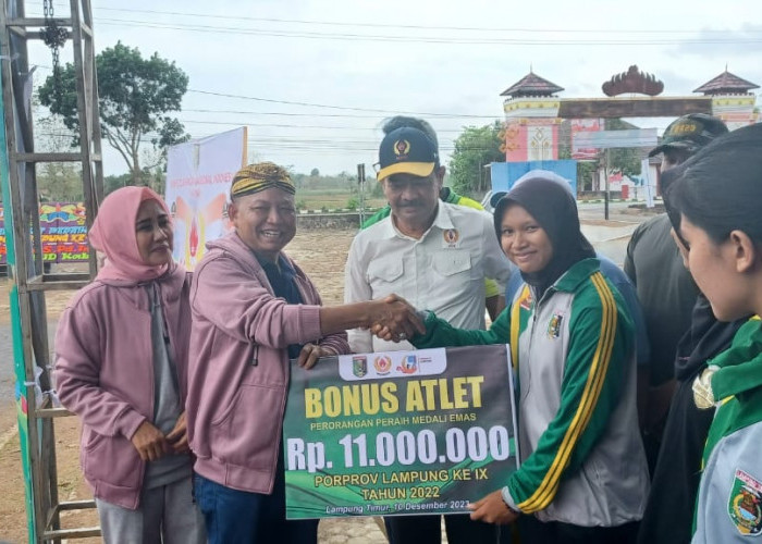 Alhamdulillah, Atlit Lampung Timur Peraih Medali Porprov Terima Bonus, Segini Jumlahnya