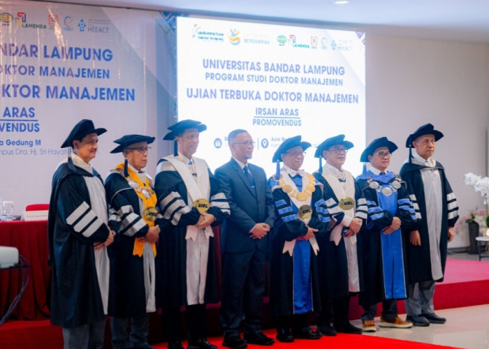 Cetak Sejarah UBL, Dengan Ujian Terbuka Promosi Doktor Perdana, Angkat Riset Strategis Pengelolaan PTS