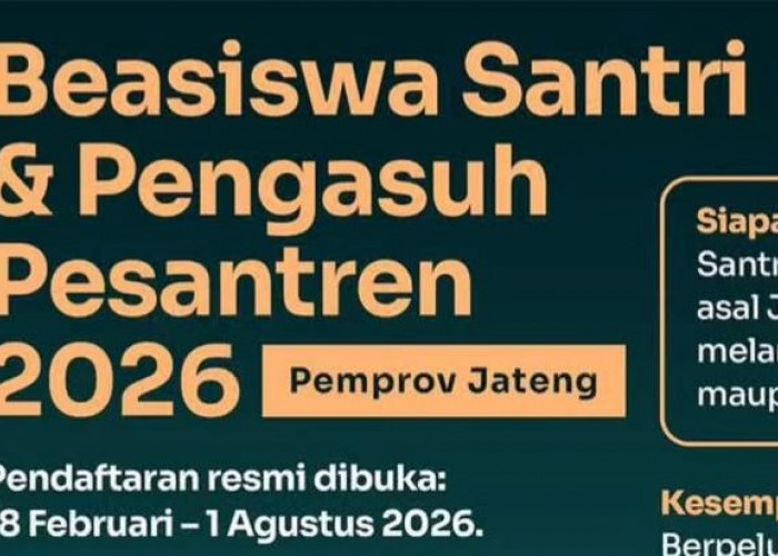 Merapat! Beasiswa Santri dan Pengasuh Pesantren 2026 Resmi Dibuka dengan Tawaran Studi Dalam dan Luar Negeri