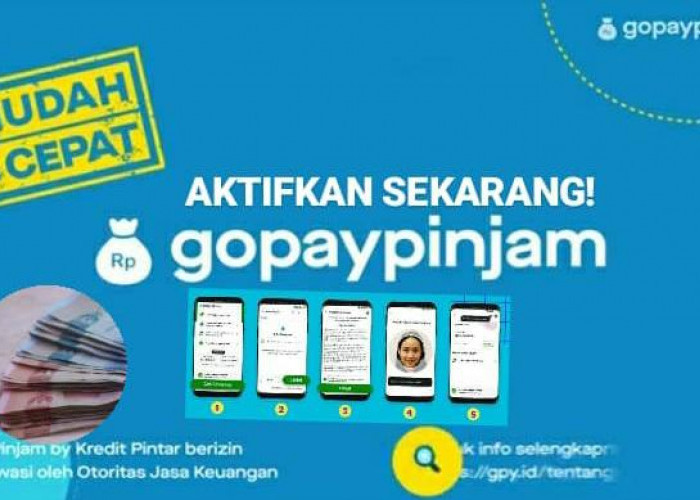 Sat Set Langsung Cair, Simak Cara Mudah Ajukan Pinjaman Dana Tunai Rp 5 Juta Dengan GoPay Pinjam