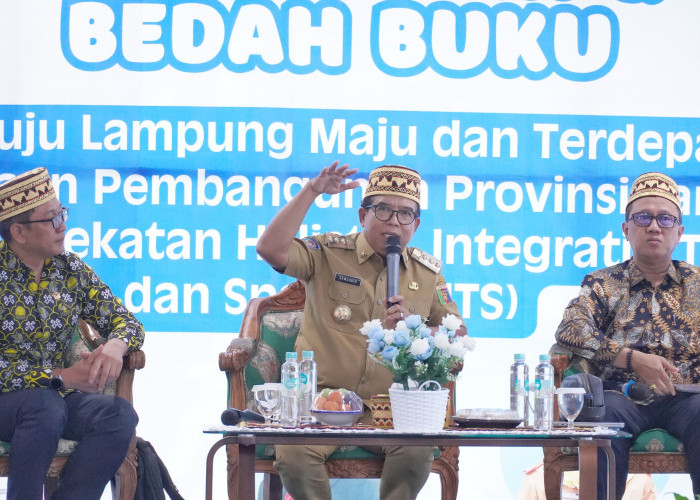 Dinas Perpustakaan Luncurkan Buku Menuju Lampung Maju dan Terdepan