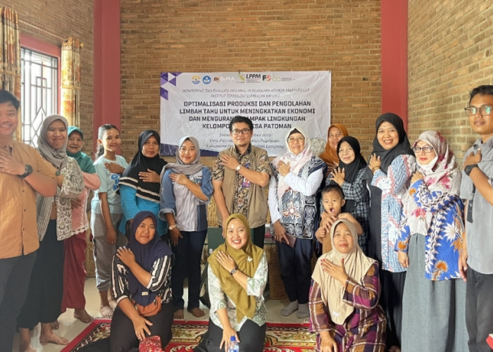 Dosen ITERA Dampingi Kelompok PKK Desa Patoman, Tingkatkan Produksi Tahu dan Olah Limbah Jadi Bernilai Ekonomi