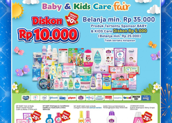 Promo Indomaret Terbaru Juli-Agustus 2026: Baby and Kids Care Fair Diskon Hingga 30 Persen, Cek Produknya