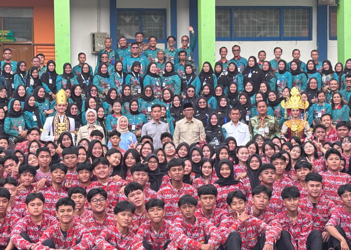 Wapres Gibran Tinjau SMKN 4 Bandar Lampung, Dukung Percepatan Tes Bahasa Jepang di Lampung