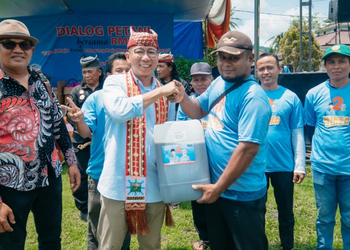 Kunjungan ke Suoh, Rahmat Mirzani Djausal Tegaskan Komitmen Bangun Lampung Dari Desa 