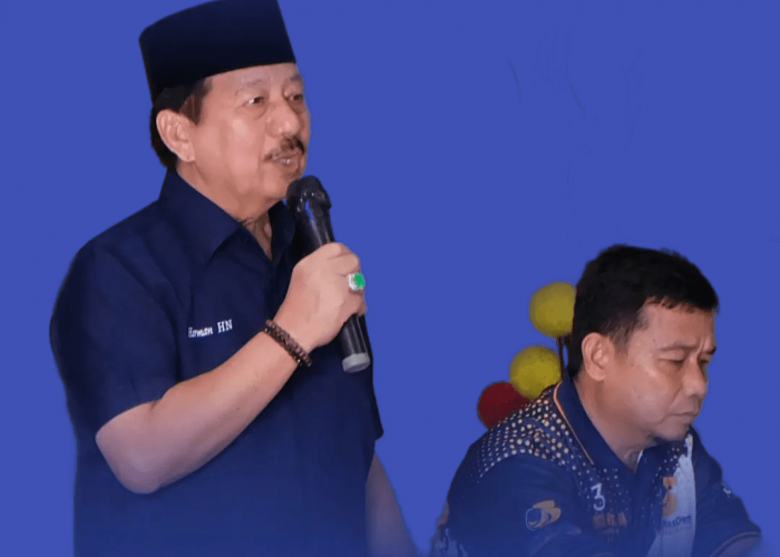 Ingin Bernostalgia, Herman H.N. Lamar Jadi Bacagub di PAN Lampung