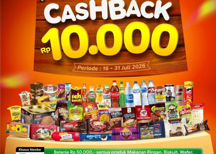 Besok Terakhir, Promo Jajan Fair Alfamart, Tebar Voucher Cashback Rp 10 Ribu