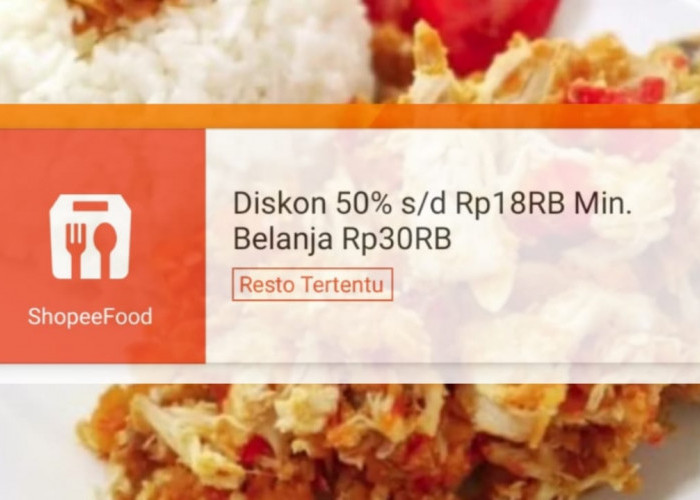 Sarapan Hemat Dengan Promo ShopeeFood, Dapatkan Diskon Rp18 Ribu Khusus Hari Ini