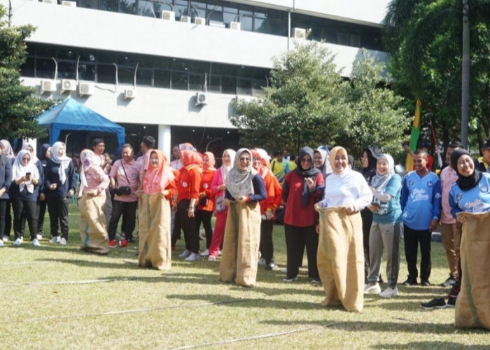 Senam Bersama & Lomba Tradisional Rangkaian Dies Natalis Unila ke 59, Sebagai Bentuk Kebersamaan & Solidaritas