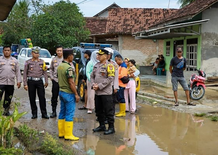 Sungai Way Tebu Meluap, Tiga Pekon di Pringsewu Lampung Terendam 