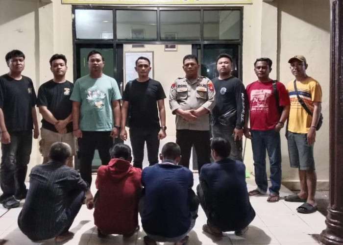 Komplotan Pencuri Besi Baja Irigasi di Tulang Bawang Dibekuk Polisi