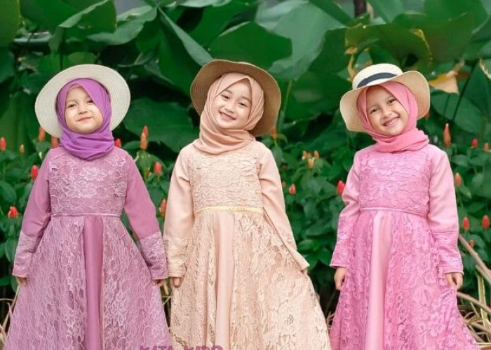 4 Gamis Cantik Spesial Ramadhan Anak 2024, Harga Murah Dengan Motif Super Cute