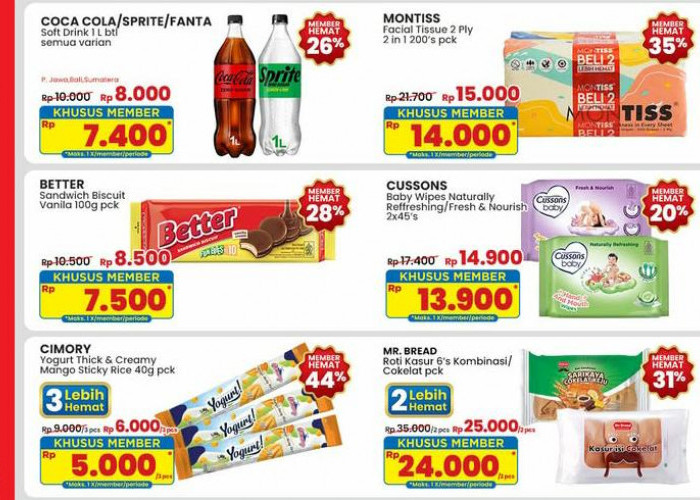 Promo Indomaret Edisi Awal Tahun, Ada Diskon Sandwich Biskuit Rp 7 Ribu