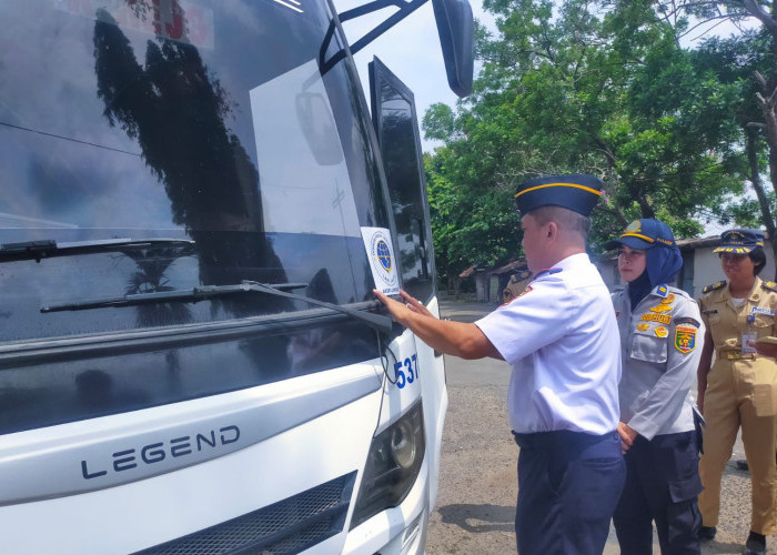 Cek Kendaraan Bus di Kota Metro Lampung, Ini Hasilnya