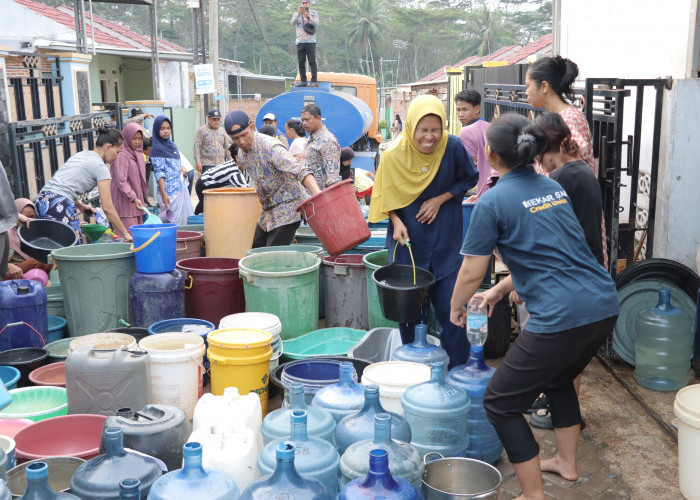 Mulai Terdampak Kemarau, Warga Lampung Bisa Minta Bantuan Air Bersih ke BBWS Mesuji Sekampung