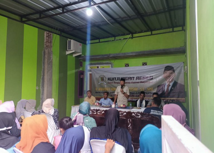 Anggota Komisi II DPRD Lampung Serap Aspirasi Warga Way Halim  
