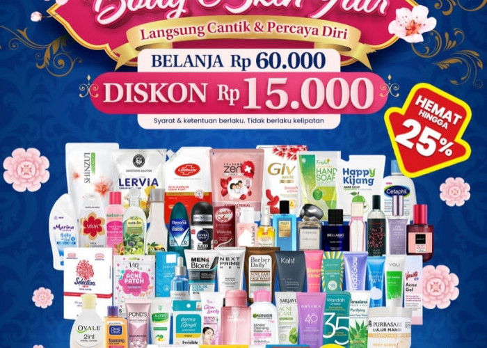 Besok Terakhir, Promo Body and Skin Fair Indomaret Diskon Rp 15 Ribu, Cek Produknya di Sini