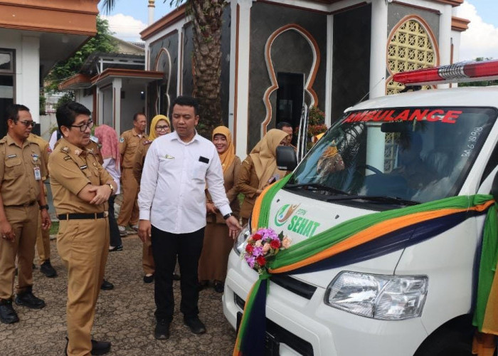 PT SGN Pabrik Gula Bunga Mayang Gelontorkan CSR, Serahkan Satu Unit Ambulans untuk Puskesmas Mider Lampura