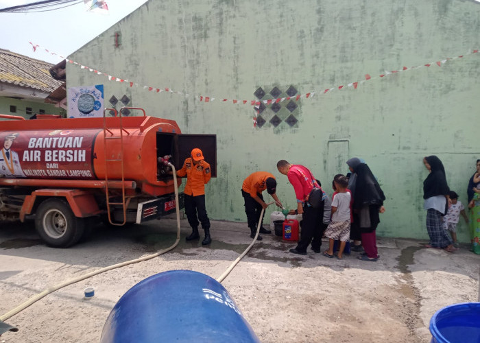 Wajib Disimpan, Ini Nomor BPBD Bandar Lampung yang Bisa Dihubungi Bila Butuh Bantuan Air Bersih 