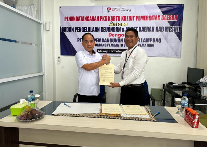 Pemkab Mesuji dan Bank Lampung Lakukan Perjanjian Kerjasama, Percepat Penggunaan KKPD