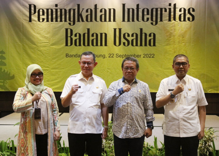 Workshop Peningkatan Integritas Badan Usaha di Provinsi Lampung dalam Pencegahan Korupsi yang Digelar KPK RI