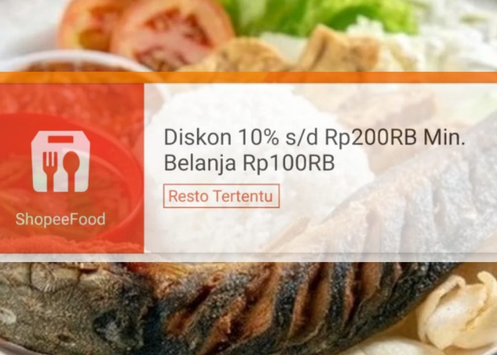 Segera Klaim Voucher Diskon ShopeeFood, Khusus Hari Ini Bisa Makan Hemat Sampai Rp200 Ribu