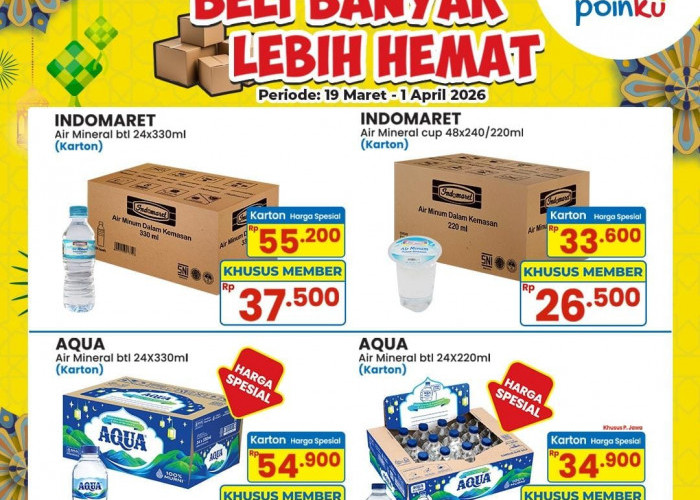 Update Promo Indomaret 26 Maret 2026, Beli Banyak Lebih Hemat untuk Member