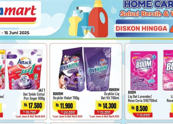 Belanja Deterjen Murah Spesial Jumat Berkah, Borong Promo Home Care Dengan Diskon 47 Persen