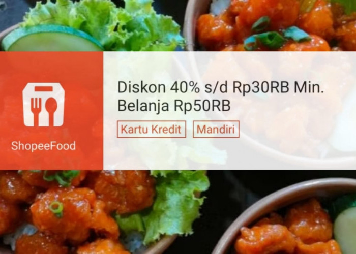 Pesan Makanan dan Minuman Favorit di ShopeeFood Hari Ini, Dapatkan Diskon Hingga Rp30 Ribu, Klaim Vouchernya!