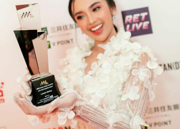 Bangga, Lyodra Raih Penghargaan di Asia Artist Awards 2022 Lewat Lagu Sang Dewi