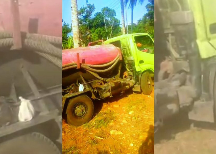 Dikawal Pajero, Mobil Tangki Diduga Buang Limbah PT Ciomas ke Permukiman Warga Lampung Selatan