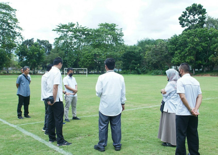 Alhamdulillah, Lapangan Sepak Bola Unila Bisa Digunakan Lagi